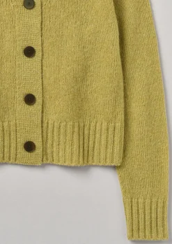 Kaia V-Neck Wool Cardigan