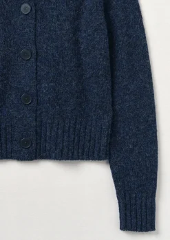 Kaia V-Neck Wool Cardigan