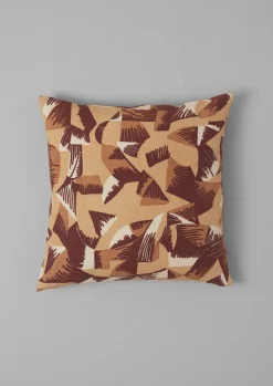 Kinetic Geo Linen Cushion Cover