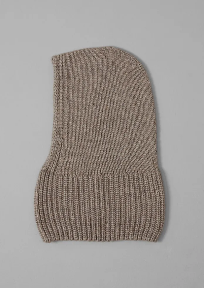 Knitted Cotton Merino Hood