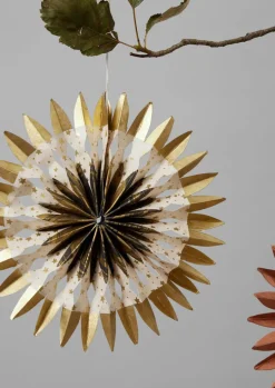 Large Dip Dyed Lokta Paper Rosette Set