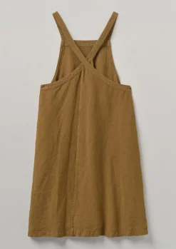 Linen Crossback Pinafore Apron