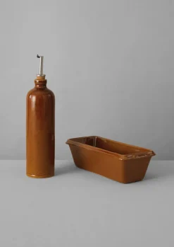 Manufacture de Digoin Stoneware Cake Tin