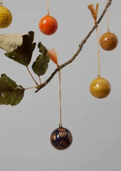 Mini Hand Painted Bauble Set