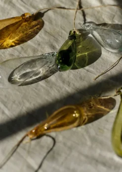 Mixed Teardrop Glass Bauble Set