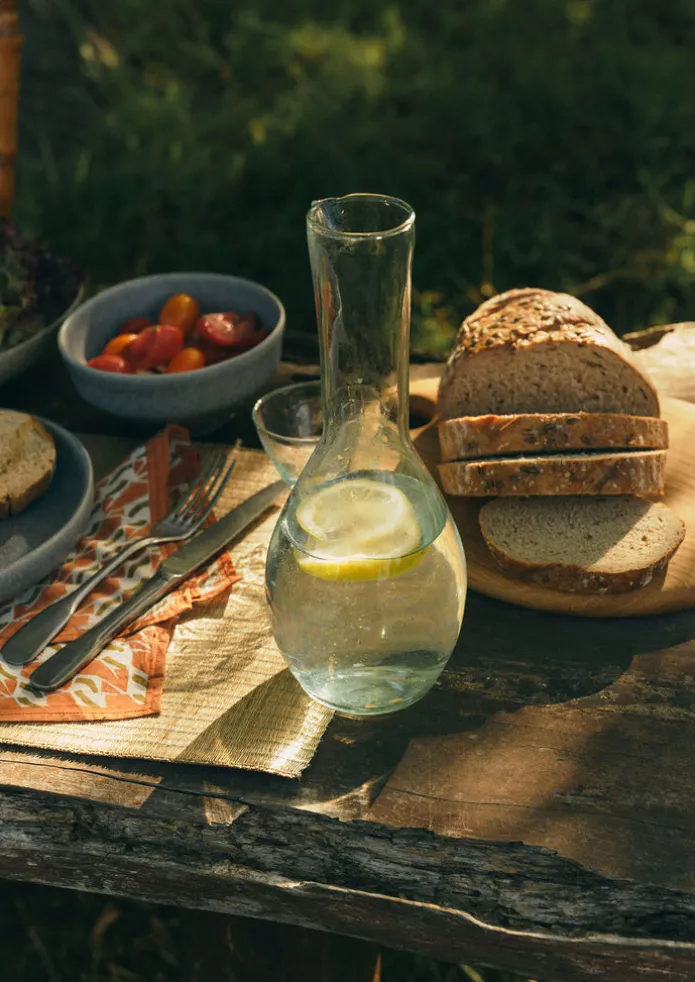 Moroccan Glass Carafe