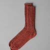 Nishiguchi Kutsushita Marled Hemp Cotton Socks
