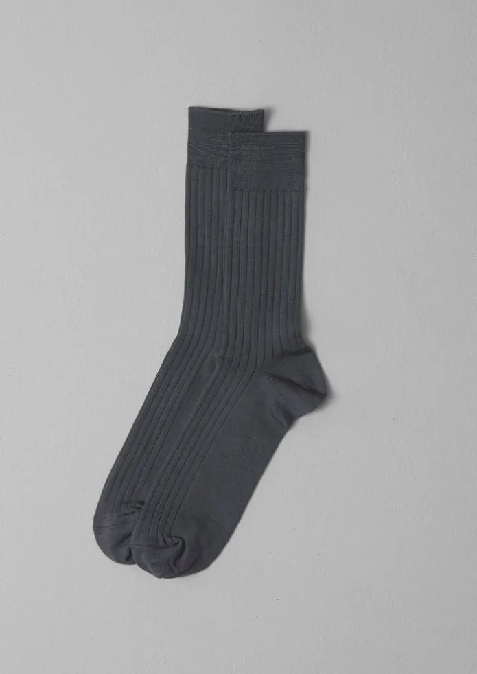Nishiguchi Kutsushita Silk Cotton Socks
