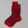 Nishiguchi Kutsushita Wool Jacquard Socks