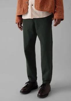 Norv Garment Dyed Tapered Trousers