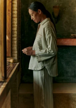 Nova Stripe Flannel Pyjamas