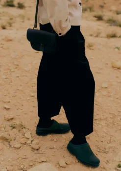 Organic Cord Pleat Front Trousers