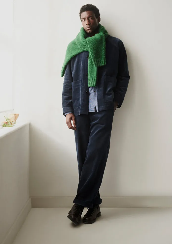 Organic Cord Point Collar Jacket