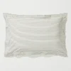 Organic Cotton Pyjama Stripe Oxford Pillowcase