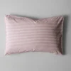 Organic Cotton Ticking Stripe Housewife Pillowcase