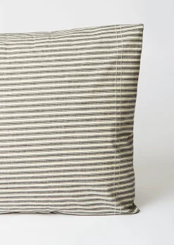 Organic Cotton Ticking Stripe Housewife Pillowcase