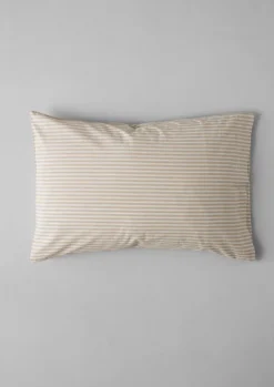 Organic Cotton Ticking Stripe Housewife Pillowcase