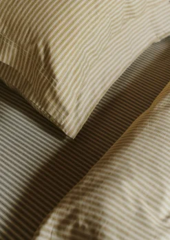 Organic Cotton Ticking Stripe Oxford Pillowcase