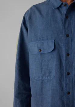 Overdyed Check Workwear Shirt