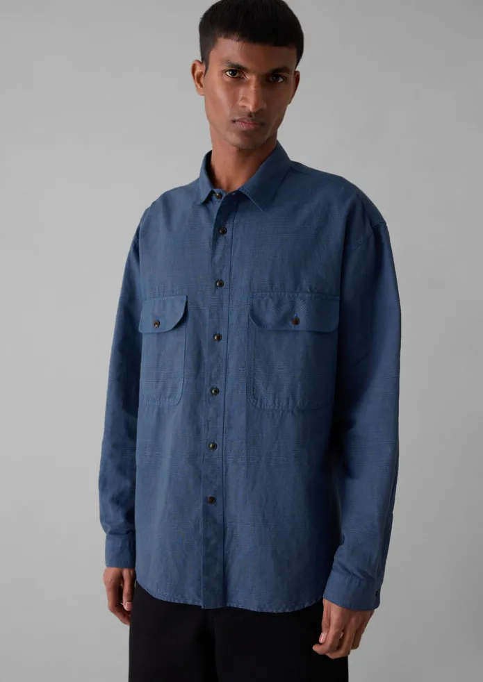 Overdyed Check Workwear Shirt