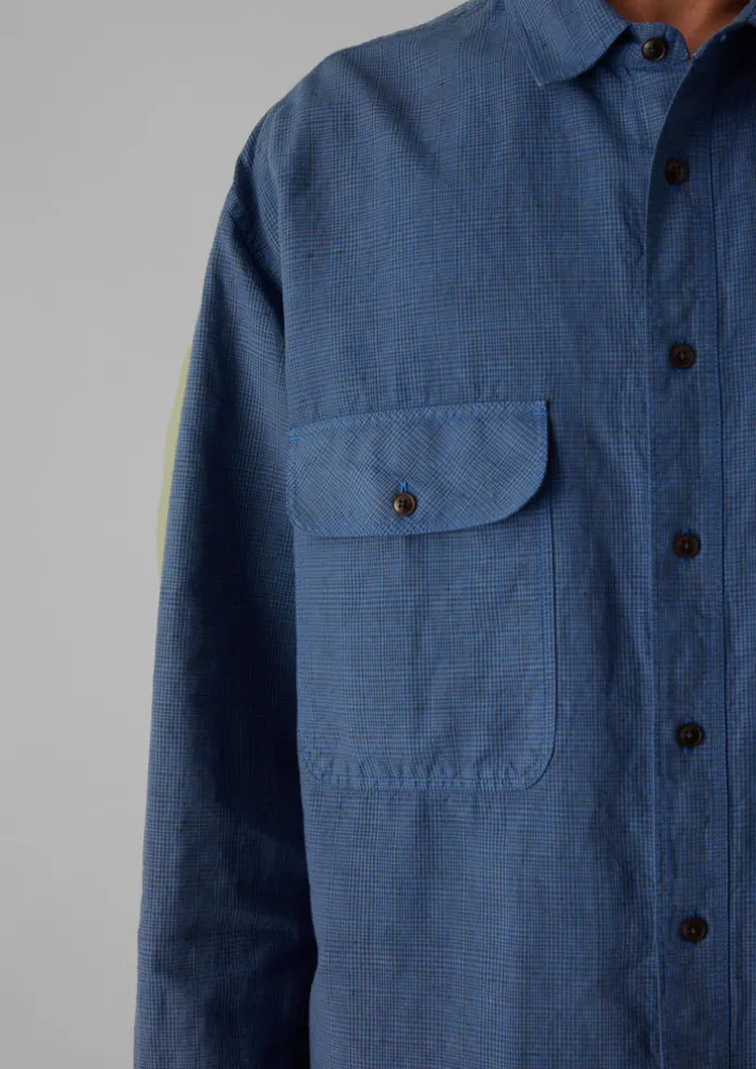 Overdyed Check Workwear Shirt
