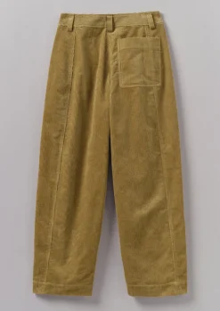 Panelled Organic Cord Trousers