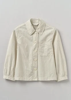 Patch Pocket Stripe Organic Cotton Shirt