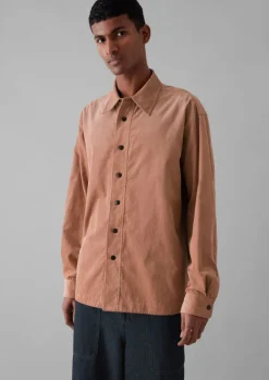 Point Collar Organic Cord Shirt