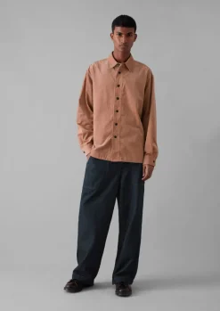 Point Collar Organic Cord Shirt