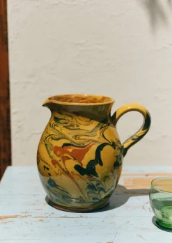 Poterie Barbotine Marbled Pitcher