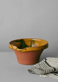 Poterie Barbotine Marbled Pouring Bowl