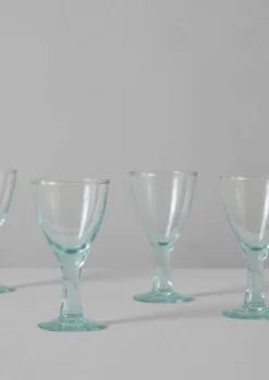 Recycled Bolivian Wine Glasses Set