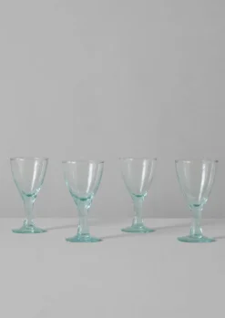 Recycled Bolivian Wine Glasses Set