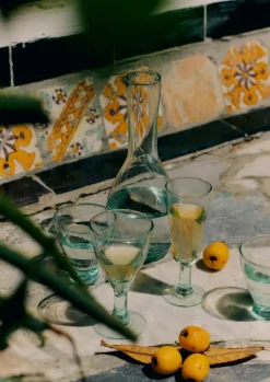 Recycled Bolivian Wine Glasses Set