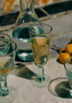 Recycled Bolivian Wine Glasses Set