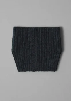 Ribbed Wool Cashmere Snood
