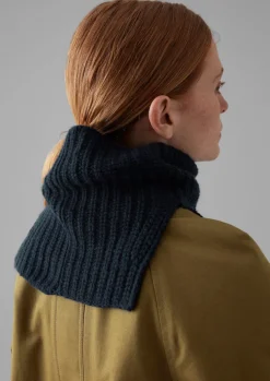 Ribbed Wool Cashmere Snood
