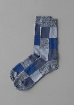Rove Cotton Patchwork Socks