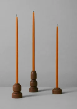 Skar Organics Slim Beeswax Dinner Candle Set