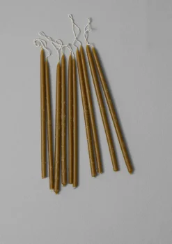 Skar Organics Slim Beeswax Dinner Candle Set