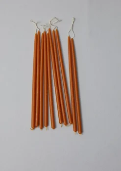 Skar Organics Slim Beeswax Dinner Candle Set