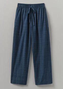 Sketched Check Cotton Pyjama Trousers