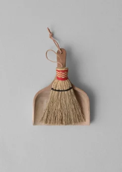 Sorghum Table Dustpan and Brush