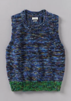 Space Dyed Wool Knitted Tank