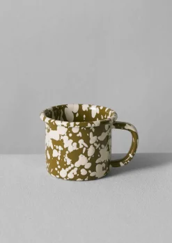 Splatter Enamel Mug