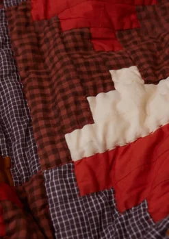 Stacked Check Patchwork Quilt