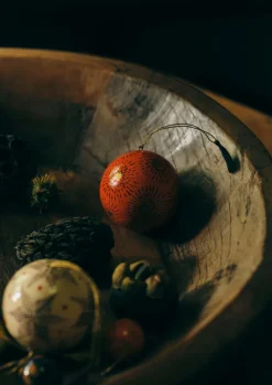 Starburst Hand Painted Bauble