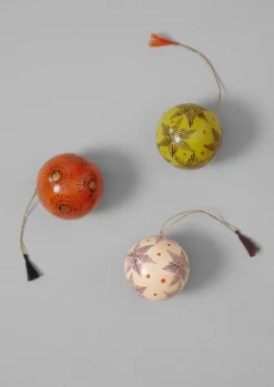 Starburst Hand Painted Bauble