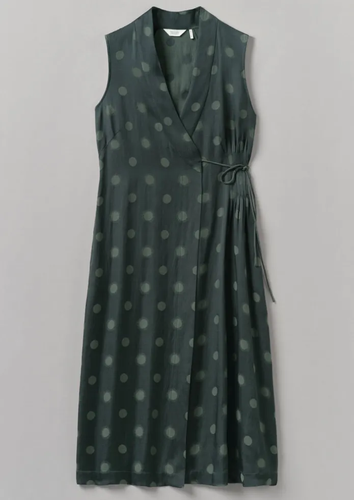 Sun and Moon Jacquard Dress