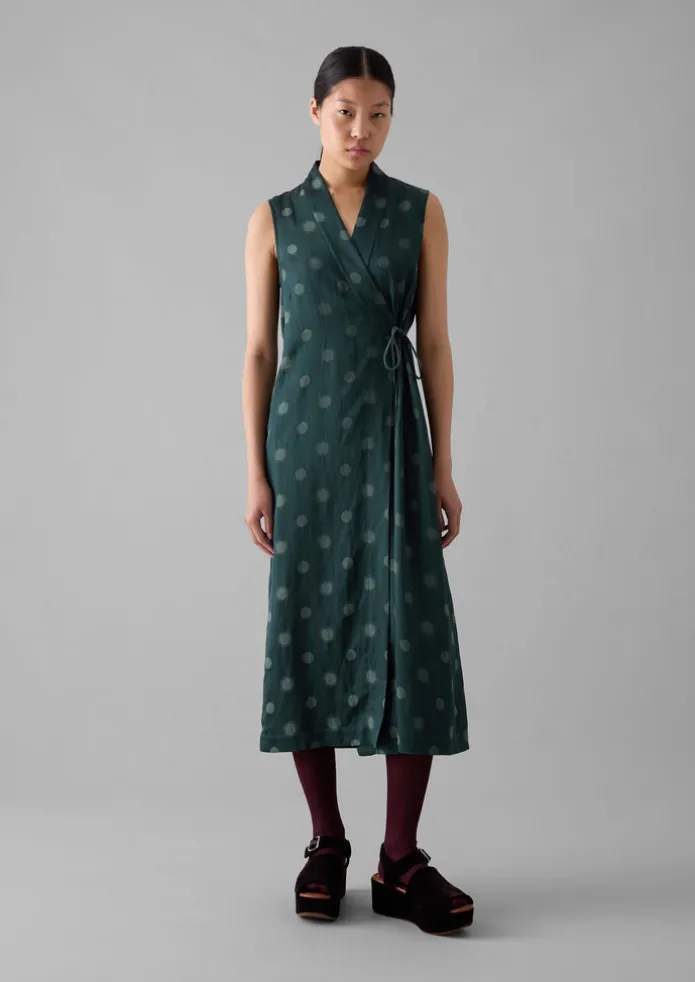 Sun and Moon Jacquard Dress